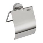 Stainless steel holder of toilet paper, polished finish