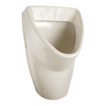 Urinal Livo with a radar flushing unit, 24 V DC