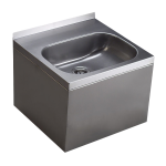Stainless steel wall hung washbasin