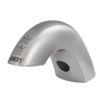 Washbasin tap for cold or premixed water with integrated soap dispenser, 1 l soap canister, 230 V AC