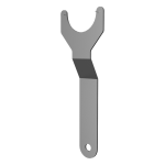 Thermostatic valve nut spanner