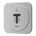 Recessed credit reader for RFID tokens, 24 V DC