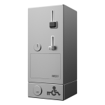 Coin and token machine for door opening with EURO KEY, 24V DC