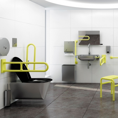 ANTIMICROBIAL VINYL GRAB BARS