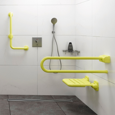 ANTIMICROBIAL VINYL GRAB BARS